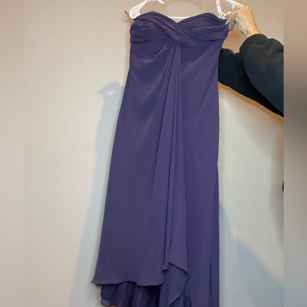 David’s Bridals Strapless Dress